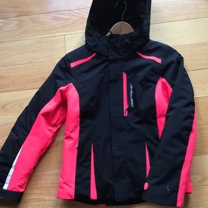 Obermeyer girls ski jacket M 10-12 normal wear